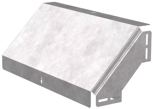 Угол для лотка вертикальный внешний с крышкой Промрукав Стандарт 90град. 500х100 фото Угол для лотка вертикальный внешний с крышкой Промрукав Стандарт 90град. 500х100 картинка